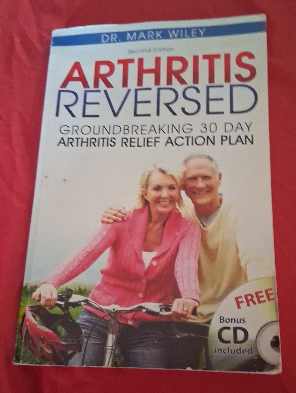 Arthritis Reversed: Groundbreaking 30-Day Relief Action Plan (White & Pink)